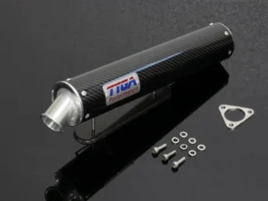 Silencer, Carbon, Two Stroke, 32mm ID Assy.