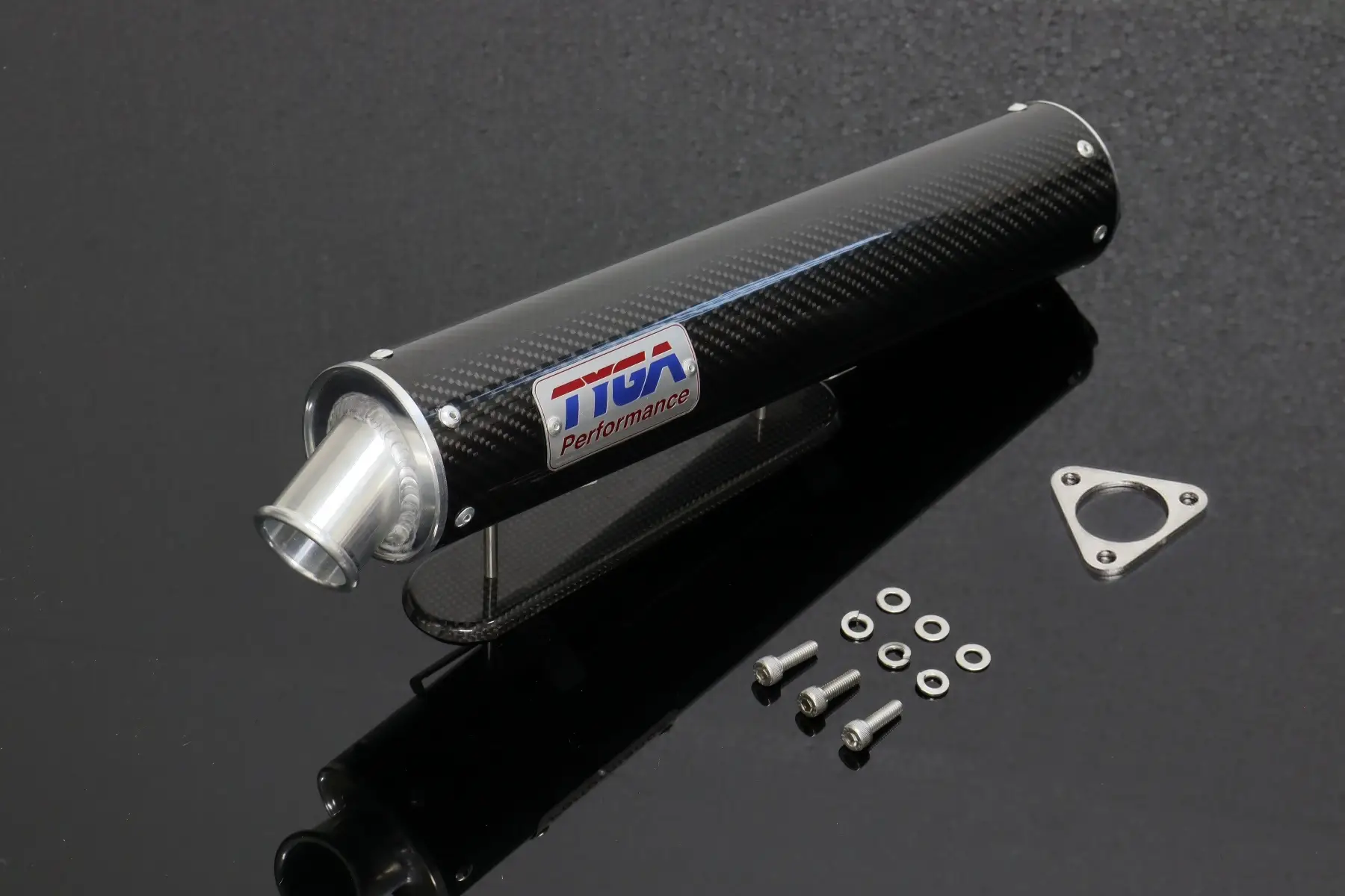 Silencer, Carbon, Two Stroke, 32mm ID Assy.