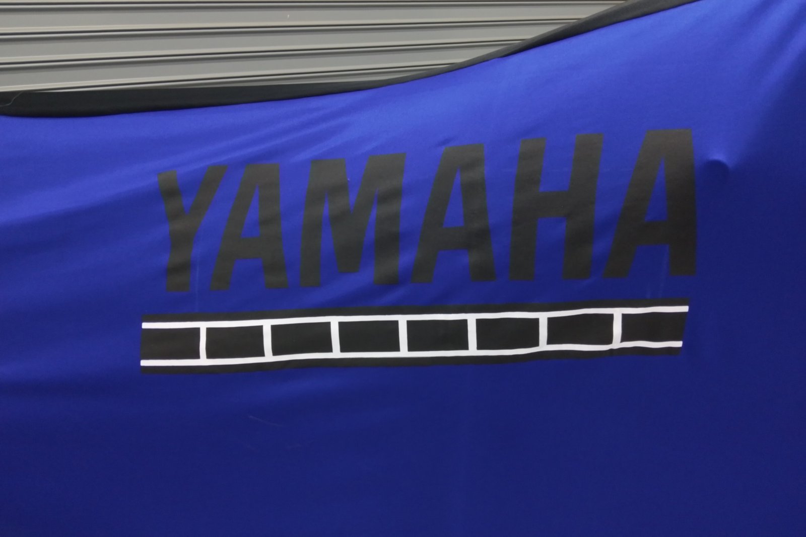 TYGA Bike Dust Cover, Blue/Black, Yamaha - Image 5